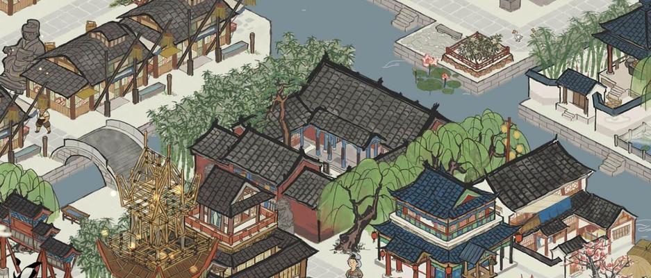寻觅江南百景图财神的秘密（揭开财神藏身之谜，探寻江南百景图的神秘世界）