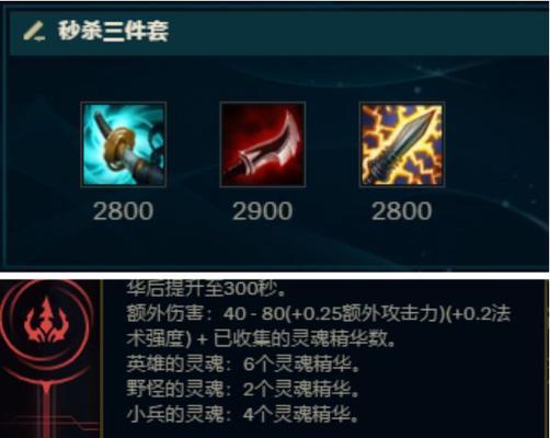 《LOL傲之追猎者狮子出装顺序攻略》（精准输出保障）