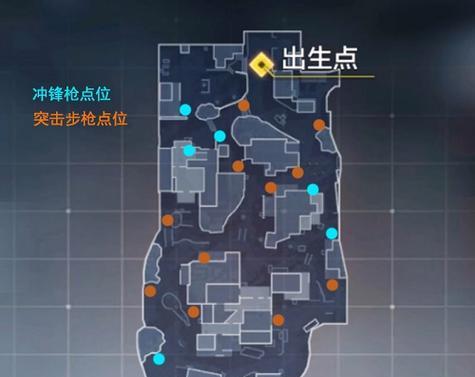 使命召唤手游核弹小镇点位有哪些？如何利用这些点位进行有效战术布局？
