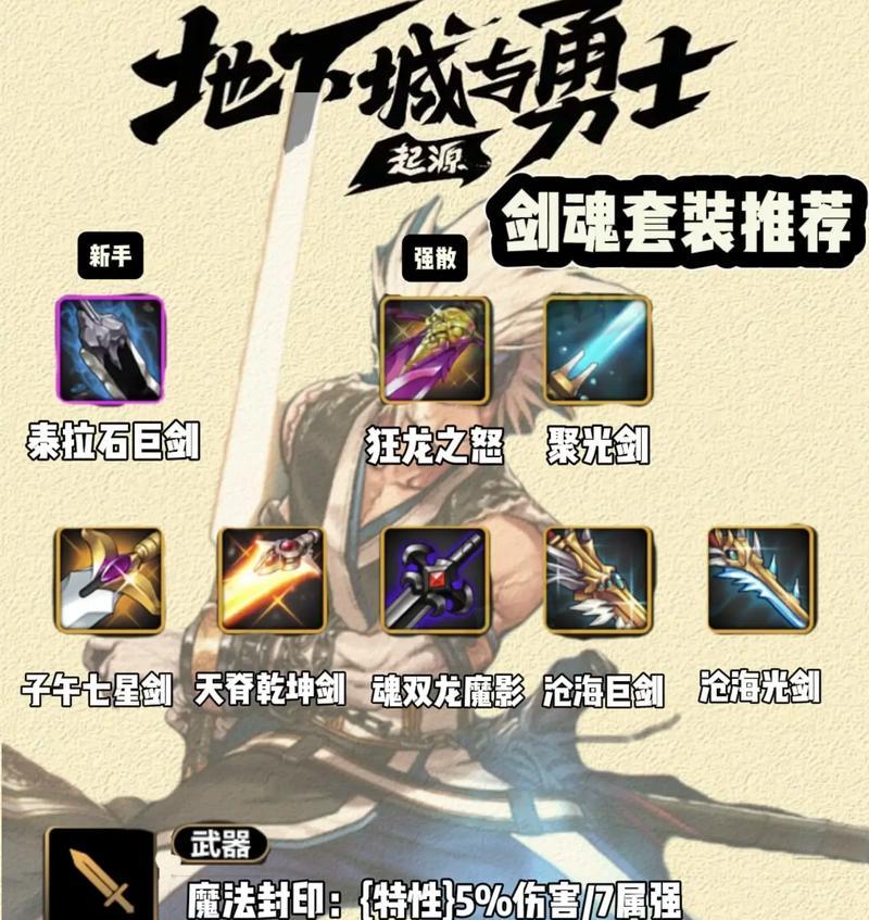 剑魂中如何实现武器幻化双武器？