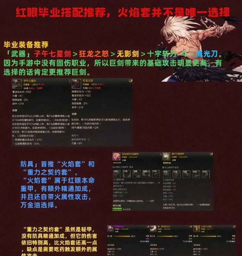 DNF红眼职业攻速装备推荐是什么？如何搭配攻速装备？